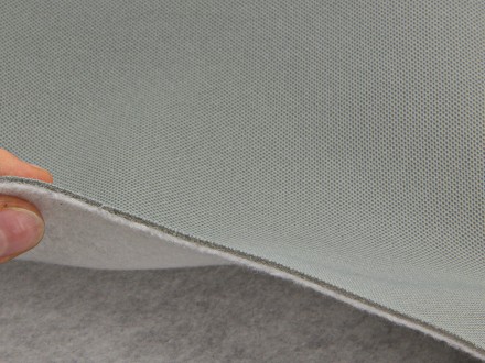 Відріз 1м, Автотканина стельова Lacoste L-43, колір сірий із зеленим відтінком, . . фото 4