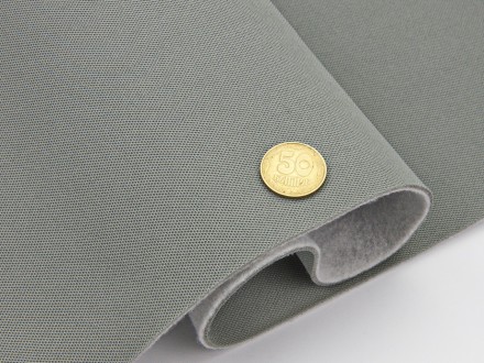 Відріз 1м, Автотканина стельова Lacoste L-43, колір сірий із зеленим відтінком, . . фото 3