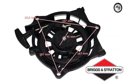 Стартер подходит для всех видов бензомоторной техники, где установлен двигатель . . фото 2