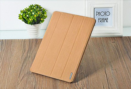 Чехол Remax для iPad Air, iPad 2017, iPad 2018 Wood Yellow - стильный аксессуар,. . фото 3