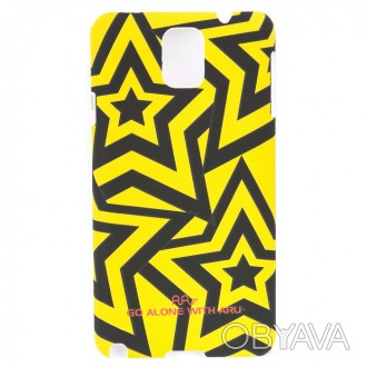 Чехол ARU для Samsung Galaxy Note 3 Stars Yellow – стильный аксессуар, обрамляющ. . фото 1