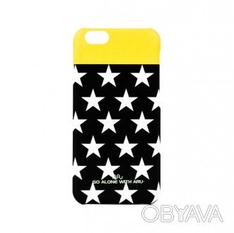 Чехол ARU для iPhone 6/6S Stars Mix & Match Black - стильный аксессуар, обрамляю. . фото 1