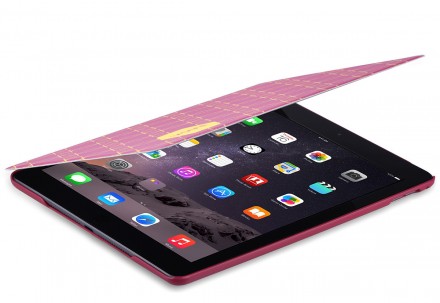 Чехол Vouni для iPad Air 2 Motor Pink - стильный аксессуар, выполненный из высок. . фото 4