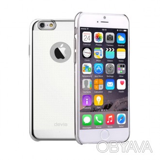 Чехол Devia для iPhone 6/6S Star Silver - стильный аксессуар, обрамляющий заднюю. . фото 1