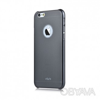 Чехол Vouni для iPhone 6/6S Sky Gun Black - стильный аксессуар, обрамляющий задн. . фото 1