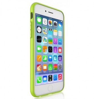 Чехол Devia для iPhone 6/6S Hybrid Lemon Green придаст Вашему смартфону ещё боле. . фото 4