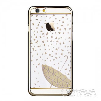 Чехол Devia для iPhone 6/6S Umbrella Champagne Gold - стильный аксессуар, обрамл. . фото 1