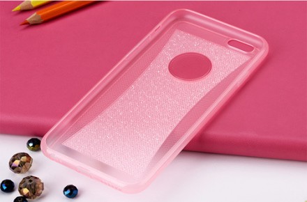 Чехол Devia для iPhone 6/6S Shinning Pink изготовлен из приятного на ощупь силик. . фото 4