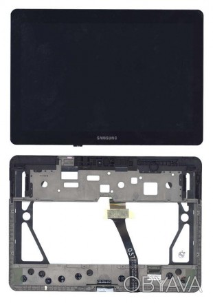 Матриця з тачскріном (модуль) Samsung Galaxy Tab 2 10.1" GT-P5100 чорний з рамко. . фото 1