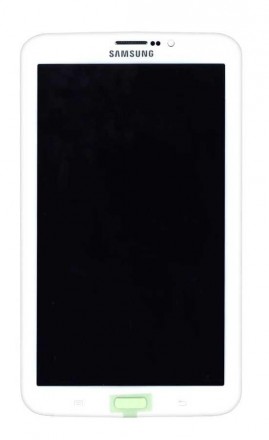 Матриця з тачскріном (модуль) Samsung Galaxy Tab 3 7.0 SM-T211 білий з рамкою. . фото 2
