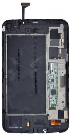 Матриця з тачскріном (модуль) Samsung Galaxy Tab 3 7.0 SM-T211 білий з рамкою. . фото 3