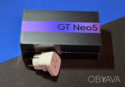 Ціна в оголошенні за Realme GT Neo 5 16/1tb 150w CN, кольори - фіолетовий та чор. . фото 1