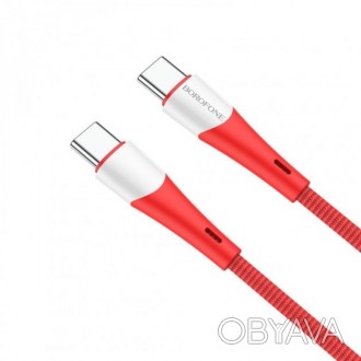 USB кабель Borofone BX60 Superior 60W Type- C to Type- C - надежное и высококаче. . фото 1
