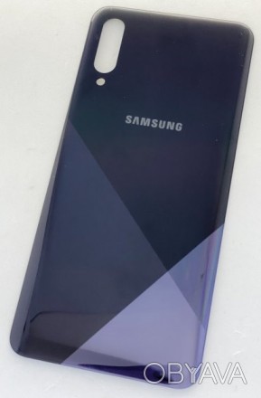
Задняя крышка Samsung A307F Galaxy A30S черного цвета - это оригинальная деталь. . фото 1