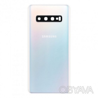 Задня кришка Samsung G975F Galaxy S10 Plus біла Prism White - это стильный и эле. . фото 1