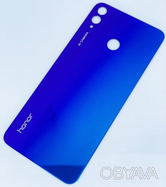 Задняя кришка Huawei Honor 8 синя - это стильный и удобный аксессуар, который пр. . фото 1
