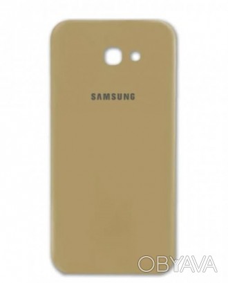 Задня кришка Samsung A720F Galaxy A72017 золота Gold Sand - оригінальна задня кр. . фото 1