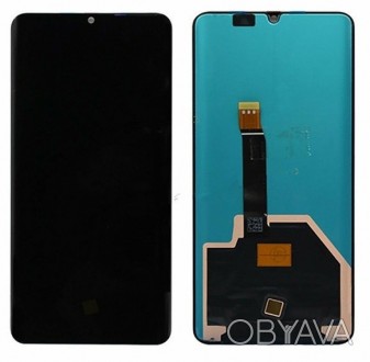 Дисплей (LCD) Huawei P30 TFT з сенсором - чорний - це стильний і високоякісний е. . фото 1