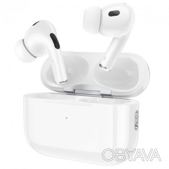 Bluetooth Airpods Hoco EW50 білі - це стильні та зручні бездротові навушники, як. . фото 1