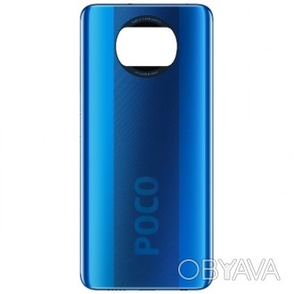 
Задняя кришка Xiaomi Poco X3/X3 NFC, 64 MP, синя Cobalt Blue
Задняя кришка Xiao. . фото 1