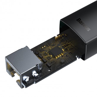Baseus USB Hub Lite представляет собой адаптер, который может подключаться к ноу. . фото 7