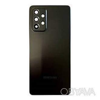 Задня кришка Samsung A525F Galaxy A52/ A526B/ A528B в чорному кольорі Awesome Bl. . фото 1