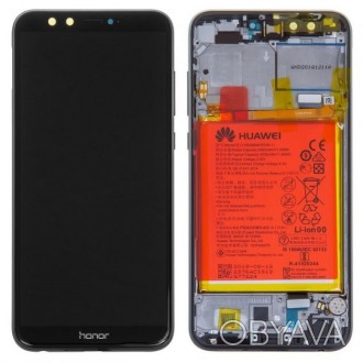 
Дисплей (LCD) Huawei Honor 9 Lite Dual Sim (LLD-L31) с сенсором в стильном черн. . фото 1