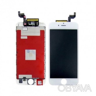 Дисплей (LCD) iPhone 6 (4.7) з сенсором - оригінальний білий дисплей, розроблени. . фото 1