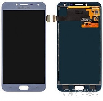Дисплей (LCD) Samsung J400 Galaxy J4 2018 Incell с сенсором в цвете блакитный об. . фото 1
