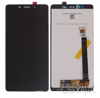 Дисплей (LCD) Sony i3312 Xperia L3/ i3322/ i4312/ i4332 с сенсором черного цвета. . фото 1