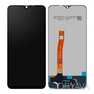 Дисплей Realme 5 Pro/Realme Q с сенсорным черным LCD - это высококачественный ди. . фото 1