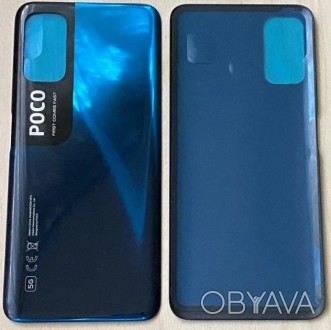 Задняя крышка Xiaomi Poco M4 5G Cool Blue - это стильное и функциональное дополн. . фото 1