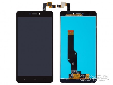 Дисплей (LCD) Xiaomi Redmi Note 4X з сенсором чорного кольору є оригінальним ком. . фото 1