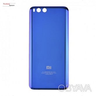 Задняя крышка Xiaomi Mi6 синего цвета представляет собой стильное и прочное защи. . фото 1