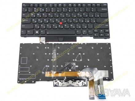 
Уценка! Клавиатура для Lenovo ThinkPad E480, E485, L480, L380, T490, E490, E495. . фото 1