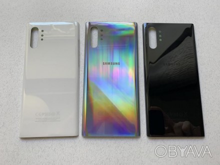 Задня кришка Samsung N975F Galaxy Note 10 Plus/N976 чорна Aura Black - это ориги. . фото 1