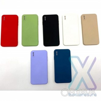 Накладка Silicone Case orig для iPhone XS Max (16) - это стильный и функциональн. . фото 1