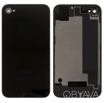 Задня кришка iPhone 4S чорна - стильна та елегантна деталь, яка додасть вашому с. . фото 1