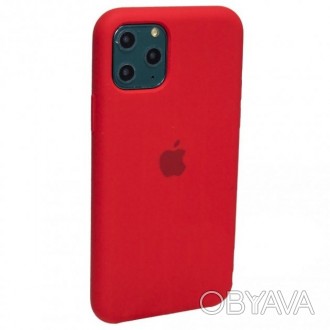 Накладка Silicone Case orig (чохол - бампер) для iPhone 11 Pro Max (14)* - это с. . фото 1