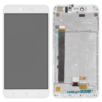 Дисплей (LCD) Xiaomi Redmi 5A з сенсором білий - це стильний і функціональний ди. . фото 1