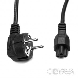 Кабель живлення 3 pin C5 IEC 60320 (мідь) - це оригінальний кабель, який викорис. . фото 1