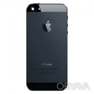 Задня кришка (корпус) iPhone 5 чорна (повний комплект)
Ця задня кришка для iPhon. . фото 1
