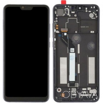 Дисплей Xiaomi Mi8 Lite/ Mi8x з сенсором чорний - яскравий і високоякісний LCD е. . фото 1