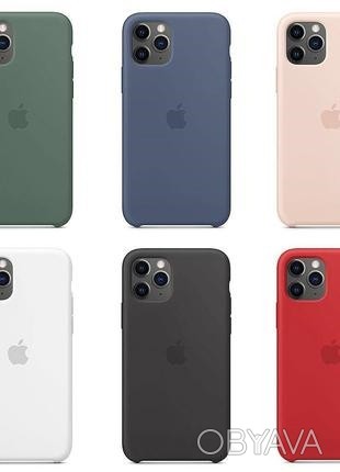 Накладка Silicone Case orig (чохол - бампер) iPhone 11 Pro 2019 (42)* - это стил. . фото 1
