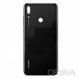 
Задня кришка Huawei Y7 2019 (DUB-LX1) в чорному кольорі Midnight Black - це ори. . фото 1