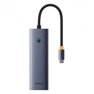 USB HUB Baseus Flite позволит вам увеличить возможности вашего ноутбука! Хаб осн. . фото 6