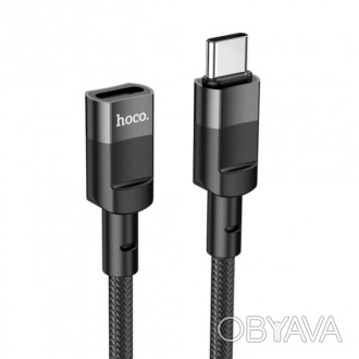 
USB кабель Hoco U107 - это подовжувач USB 3.0 to Type-C, который обеспечивает б. . фото 1