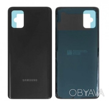 Задня кришка Samsung A515F Galaxy A51 2020 чорна Prism Crush Black - это оригина. . фото 1