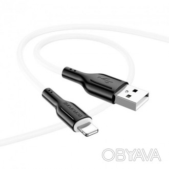 
USB кабель Borofone BX63 iPhone - это стильный и функциональный аксессуар, кото. . фото 1