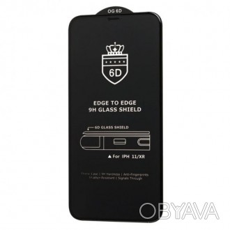 Захисне скло 6D OG Crown Realme 8/8 Pro – чудовий аксесуар, що забезпечує надійн. . фото 1